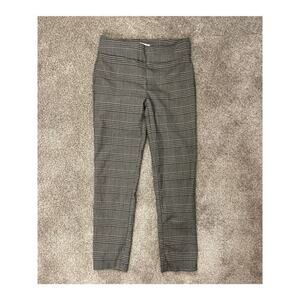 Anthropologie Maison d’Amelie Plaid Pull-On Ankle Trouser Pants, 4